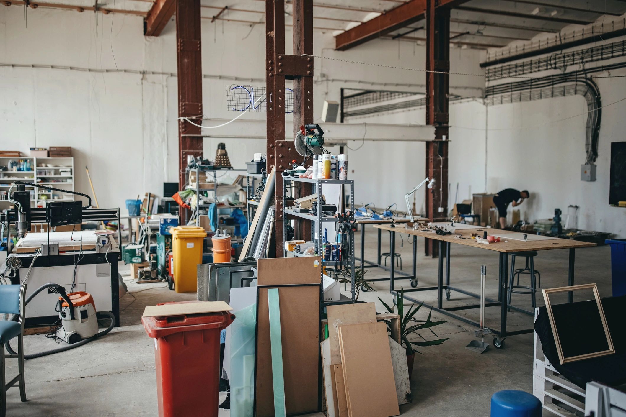 Workshop equipment and fabrication environment
